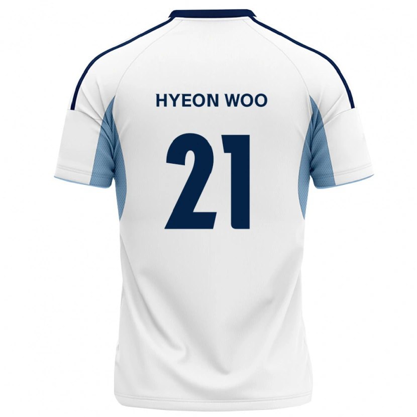 Danxen Kinder Hyeon-Woo Jo #21 Königsblau Weiß Auswärtstrikot Trikot 2026/27 T-Shirt Österreich