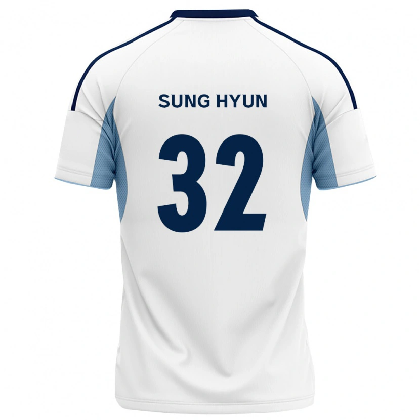 Danxen Kinder Sung-Hyun Park #32 Königsblau Weiß Auswärtstrikot Trikot 2026/27 T-Shirt Österreich