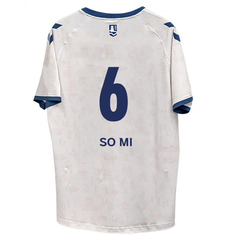 Danxen Kinder So-Mi Choi #6 Königsblau Weiß Auswärtstrikot Trikot 2026/27 T-Shirt Österreich
