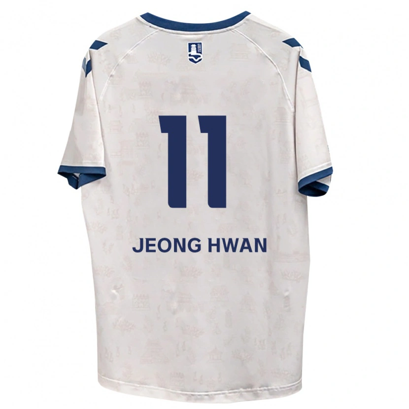 Danxen Kinder Jeong-Hwan Kim #11 Königsblau Weiß Auswärtstrikot Trikot 2026/27 T-Shirt Österreich