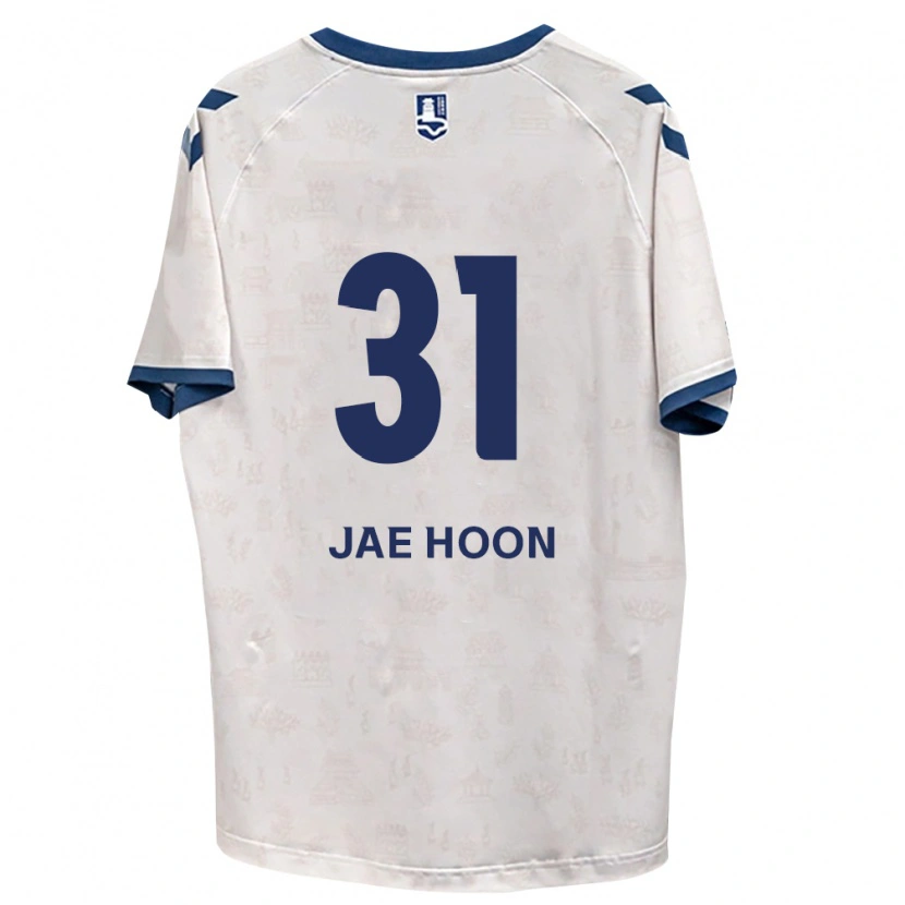 Danxen Kinder Jae-Hoon Lee #31 Königsblau Weiß Auswärtstrikot Trikot 2026/27 T-Shirt Österreich