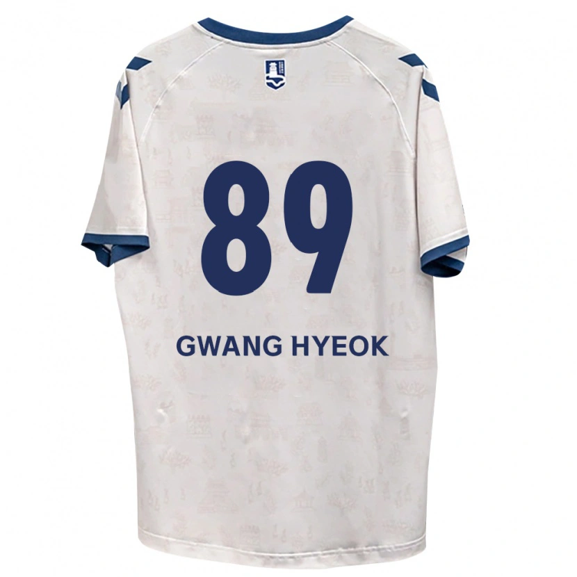 Danxen Kinder Gwang-Hyeok Lee #89 Königsblau Weiß Auswärtstrikot Trikot 2026/27 T-Shirt Österreich