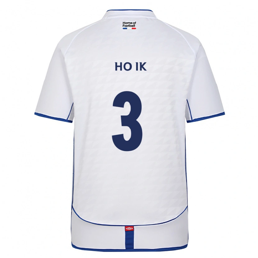 Danxen Kinder Ho-Ik Jang #3 Schwarz Weiß Rot Auswärtstrikot Trikot 2026/27 T-Shirt Österreich