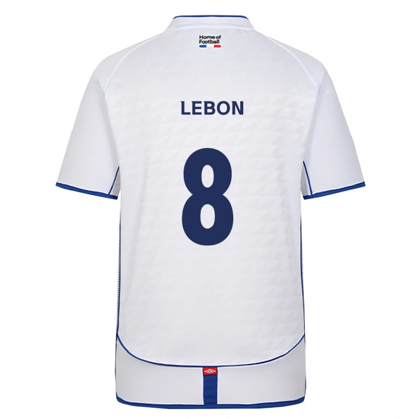 Danxen Kinder Keelan Lebon #8 Schwarz Weiß Rot Auswärtstrikot Trikot 2026/27 T-Shirt Österreich