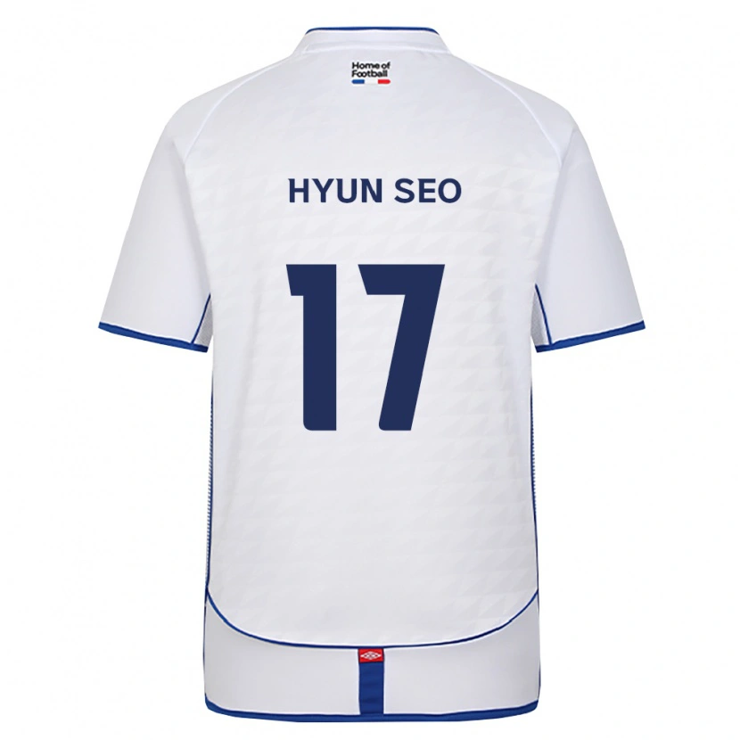 Danxen Kinder Hyun-Seo Lee #17 Schwarz Weiß Rot Auswärtstrikot Trikot 2026/27 T-Shirt Österreich