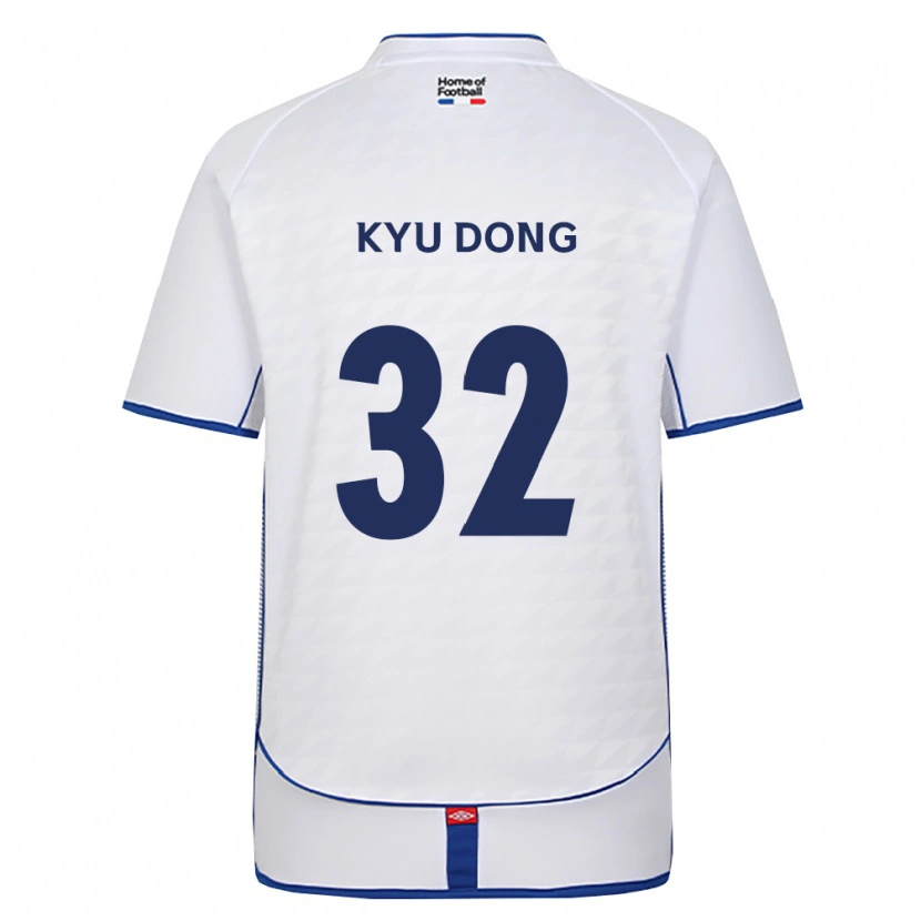 Danxen Kinder Kyu-Dong Lee #32 Schwarz Weiß Rot Auswärtstrikot Trikot 2026/27 T-Shirt Österreich