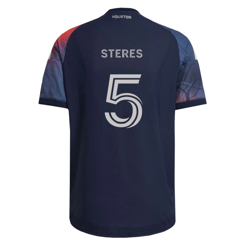 Danxen Kinder Daniel Steres #5 Tiefblau Weiß Orange Auswärtstrikot Trikot 2026/27 T-Shirt Österreich
