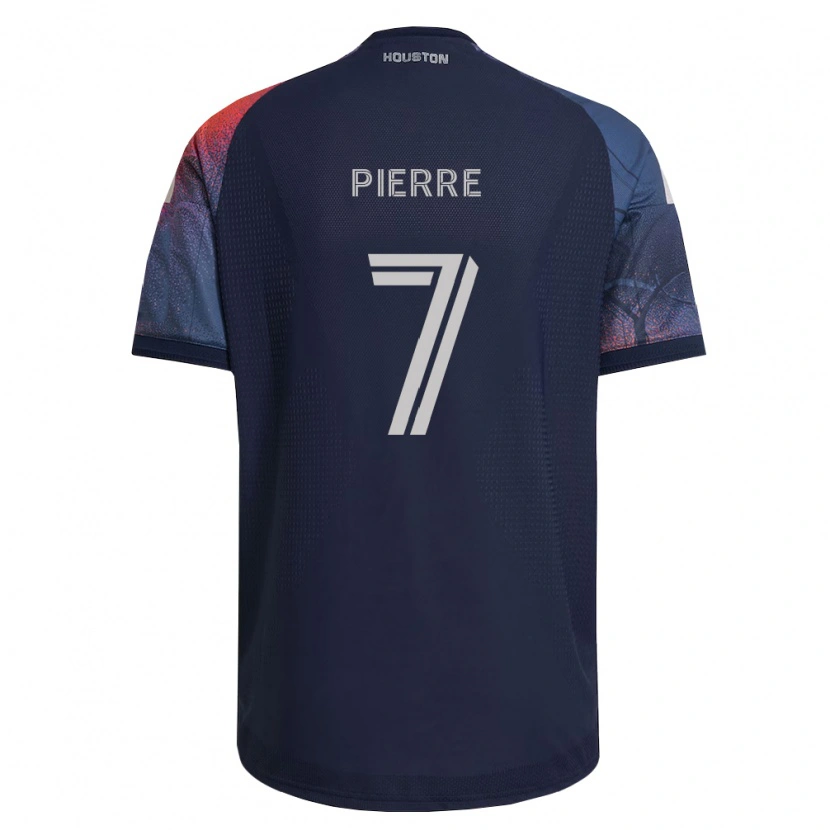 Danxen Kinder Kenzynton Pierre #7 Tiefblau Weiß Orange Auswärtstrikot Trikot 2026/27 T-Shirt Österreich