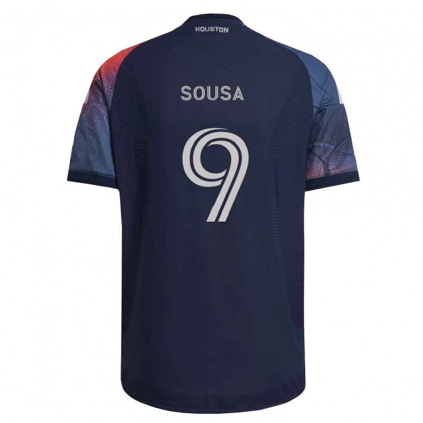 Danxen Kinder Arthur Sousa #9 Tiefblau Weiß Orange Auswärtstrikot Trikot 2026/27 T-Shirt Österreich