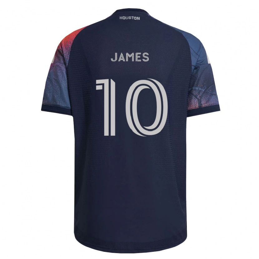 Danxen Kinder Peyton James #10 Tiefblau Weiß Orange Auswärtstrikot Trikot 2026/27 T-Shirt Österreich
