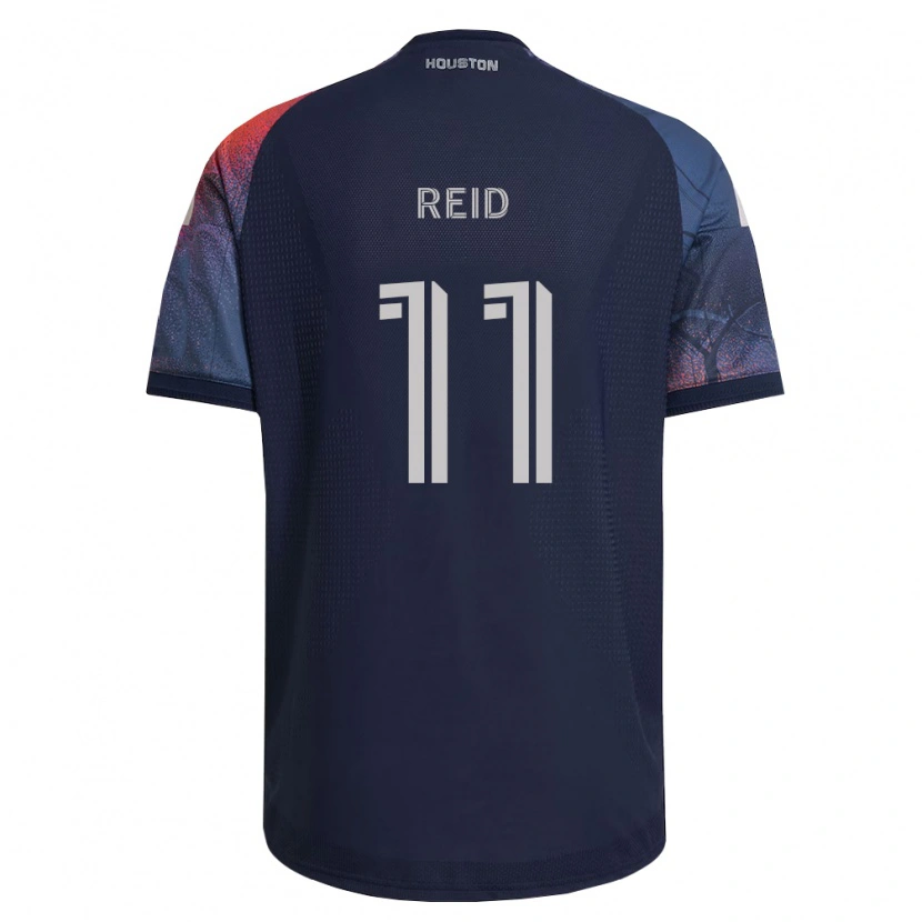 Danxen Kinder Isaiah Reid #11 Tiefblau Weiß Orange Auswärtstrikot Trikot 2026/27 T-Shirt Österreich