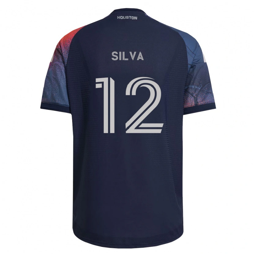 Danxen Kinder Vinicius Silva #12 Tiefblau Weiß Orange Auswärtstrikot Trikot 2026/27 T-Shirt Österreich