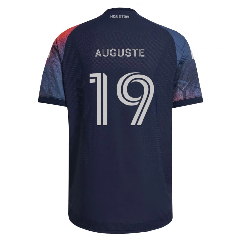 Danxen Kinder Charles Auguste #19 Tiefblau Weiß Orange Auswärtstrikot Trikot 2026/27 T-Shirt Österreich