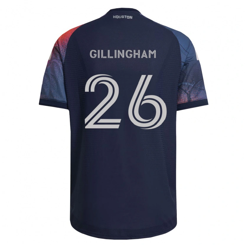 Danxen Kinder Blake Gillingham #26 Tiefblau Weiß Orange Auswärtstrikot Trikot 2026/27 T-Shirt Österreich