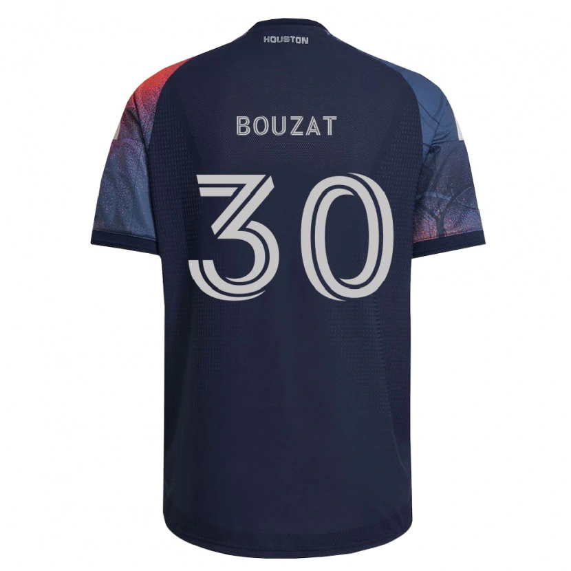 Danxen Kinder Agustín Bouzat #30 Tiefblau Weiß Orange Auswärtstrikot Trikot 2026/27 T-Shirt Österreich