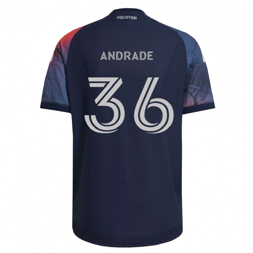 Danxen Kinder Felipe Andrade #36 Tiefblau Weiß Orange Auswärtstrikot Trikot 2026/27 T-Shirt Österreich