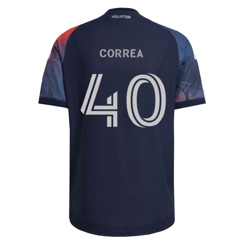 Danxen Kinder Enrique Correa #40 Tiefblau Weiß Orange Auswärtstrikot Trikot 2026/27 T-Shirt Österreich