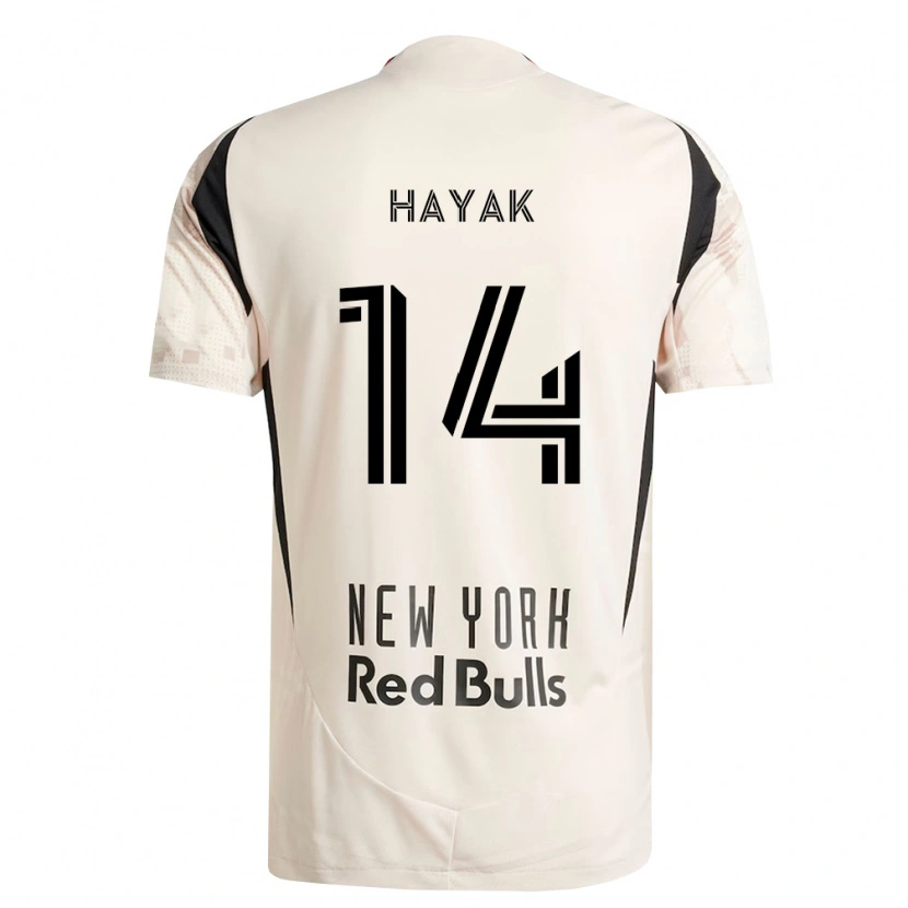 Danxen Kinder Ari Hayak #14 Off-Weiß Rot Schwarz Auswärtstrikot Trikot 2026/27 T-Shirt Österreich