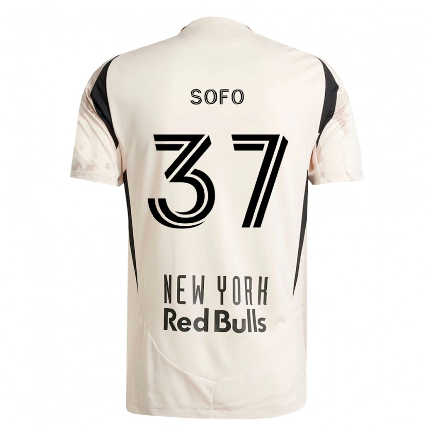Danxen Kinder Mohammed Sofo #37 Off-Weiß Rot Schwarz Auswärtstrikot Trikot 2026/27 T-Shirt Österreich