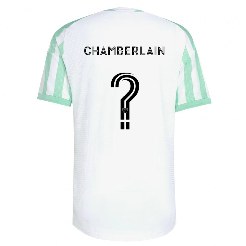 Danxen Kinder Luke Chamberlain #0 Hellgrün Schwarz Weiß Auswärtstrikot Trikot 2026/27 T-Shirt Österreich