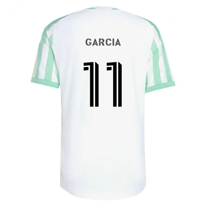 Danxen Kinder Christopher Garcia #11 Hellgrün Schwarz Weiß Auswärtstrikot Trikot 2026/27 T-Shirt Österreich