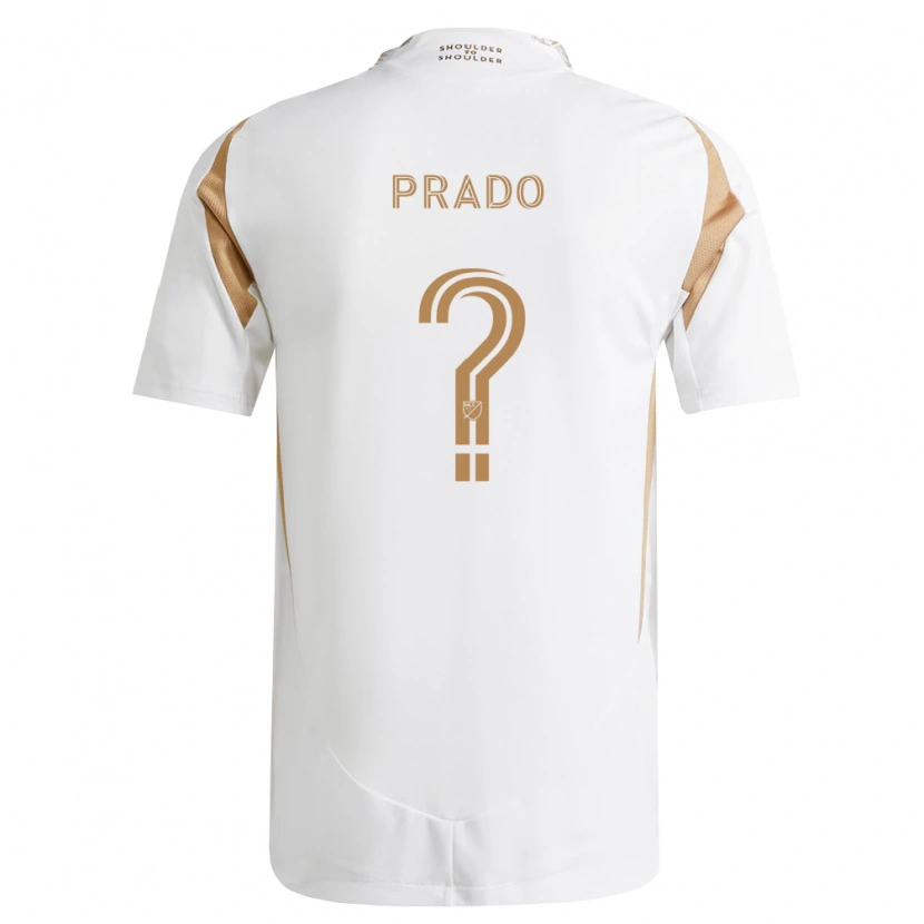Danxen Kinder Abraham Prado #0 Weiß Braun Auswärtstrikot Trikot 2026/27 T-Shirt Österreich