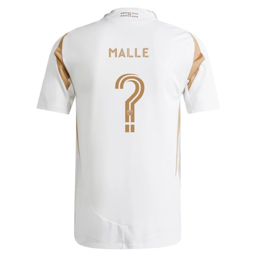 Danxen Kinder Ladji Mallé #0 Weiß Braun Auswärtstrikot Trikot 2026/27 T-Shirt Österreich