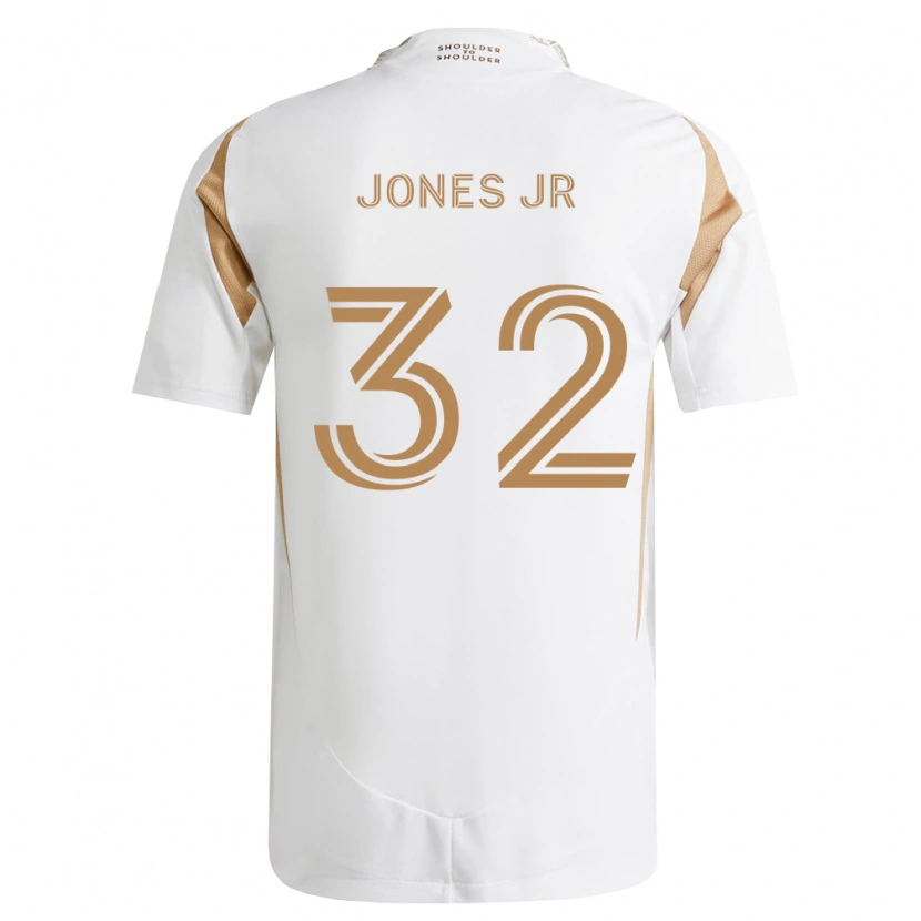 Danxen Kinder Deryk Jones Jr #32 Weiß Braun Auswärtstrikot Trikot 2026/27 T-Shirt Österreich