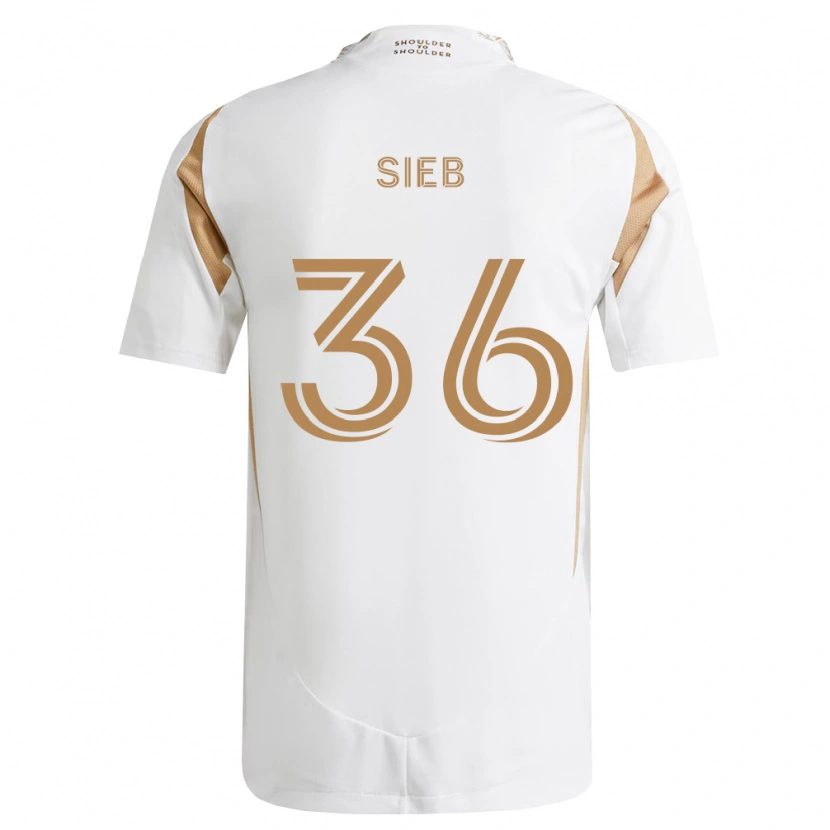 Danxen Kinder Armindo Sieb #36 Weiß Braun Auswärtstrikot Trikot 2026/27 T-Shirt Österreich