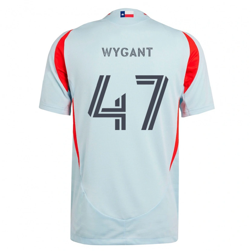 Danxen Kinder Christian Wygant #47 Dunkelgrau Weiß Rot Auswärtstrikot Trikot 2026/27 T-Shirt Österreich