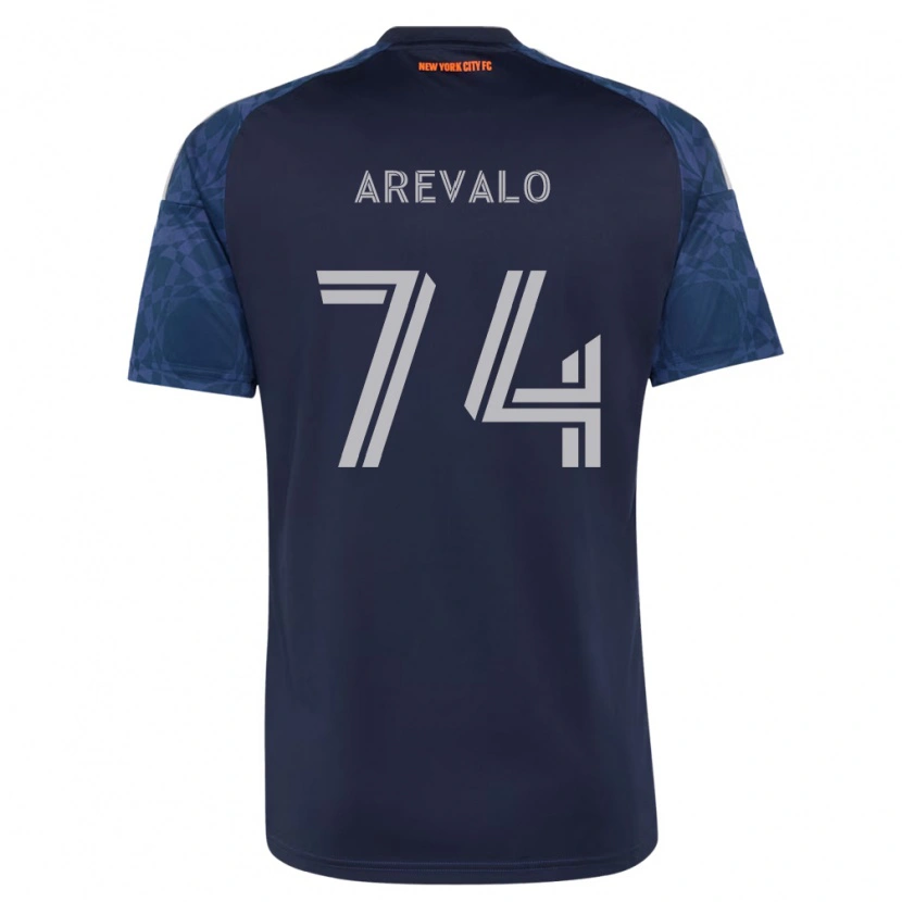 Danxen Kinder Ronny Arévalo #74 Tiefblau Weiß Auswärtstrikot Trikot 2026/27 T-Shirt Österreich