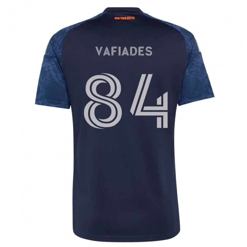 Danxen Kinder Niccolo Vafiades #84 Tiefblau Weiß Auswärtstrikot Trikot 2026/27 T-Shirt Österreich