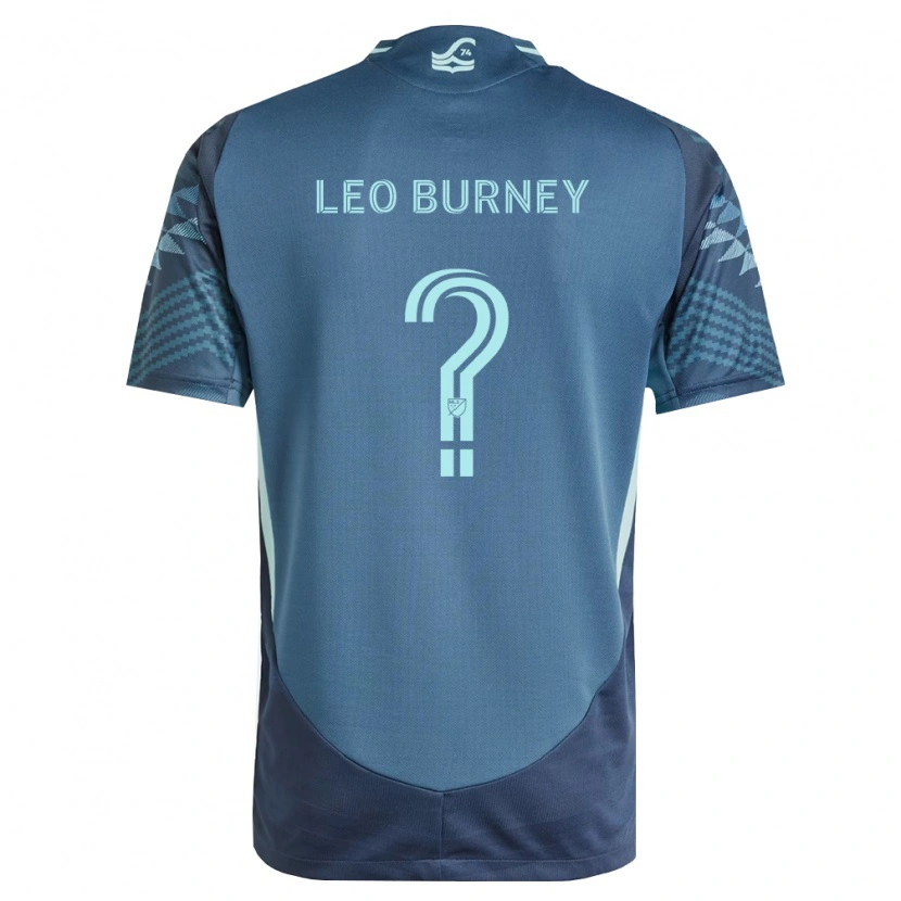 Danxen Kinder Leo Burney #0 Marineblau Grün Auswärtstrikot Trikot 2026/27 T-Shirt Österreich