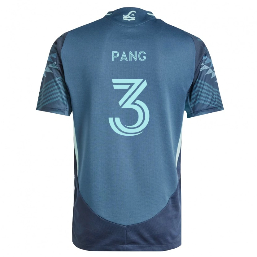 Danxen Kinder Kaylene Pang #3 Marineblau Grün Auswärtstrikot Trikot 2026/27 T-Shirt Österreich