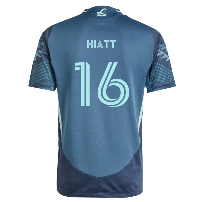 Danxen Kinder Samantha Hiatt #16 Marineblau Grün Auswärtstrikot Trikot 2026/27 T-Shirt Österreich