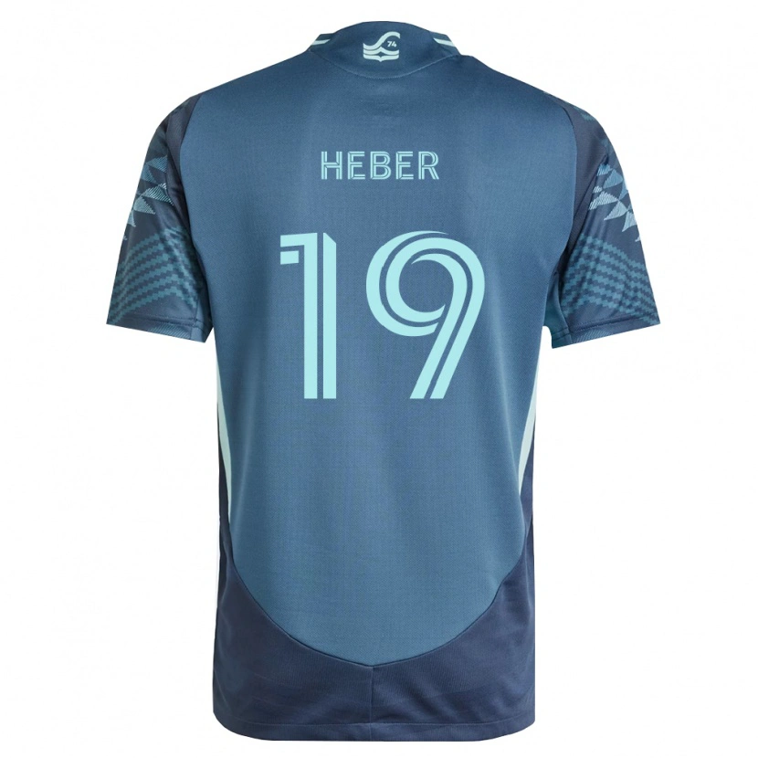 Danxen Kinder Héber #19 Marineblau Grün Auswärtstrikot Trikot 2026/27 T-Shirt Österreich