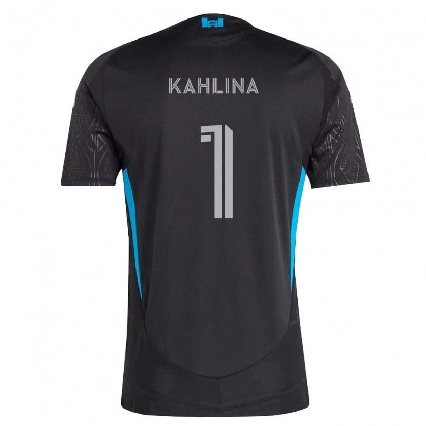 Danxen Kinder Kristijan Kahlina #1 Schwarz Weiß Himmelblau Auswärtstrikot Trikot 2026/27 T-Shirt Österreich