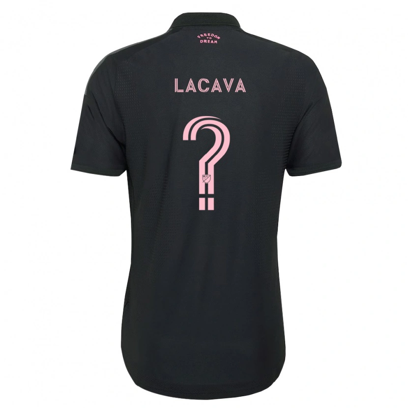 Danxen Kinder Jake Lacava #0 Pink Schwarz Weiß Auswärtstrikot Trikot 2026/27 T-Shirt Österreich