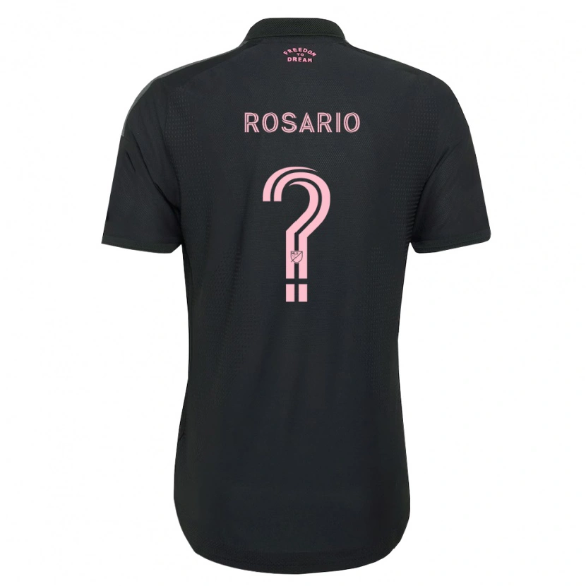 Danxen Kinder Adrian Rosario #0 Pink Schwarz Weiß Auswärtstrikot Trikot 2026/27 T-Shirt Österreich