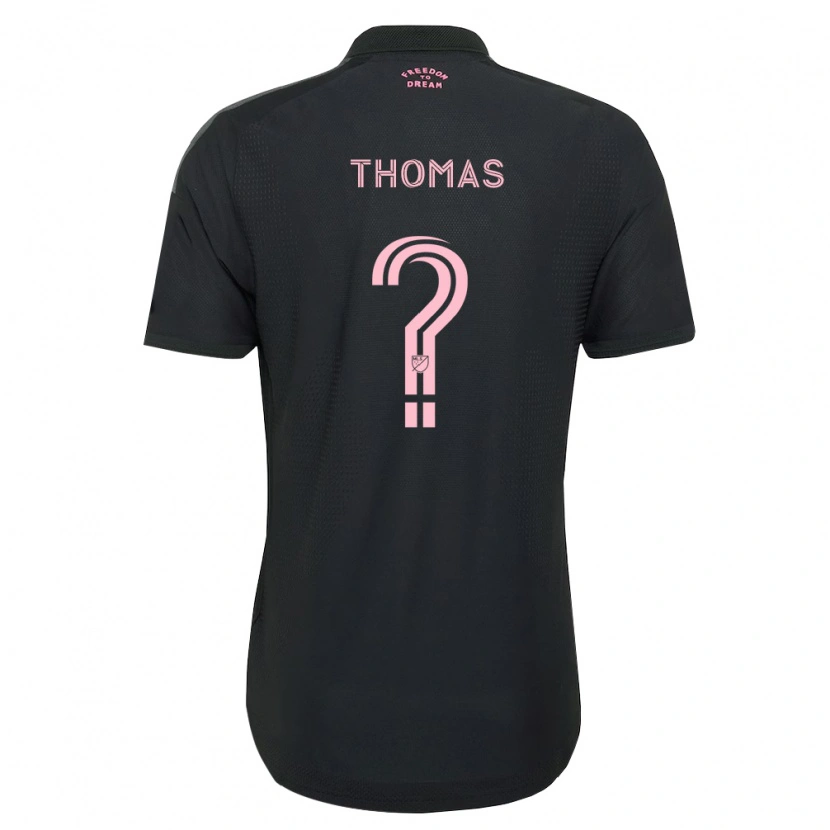 Danxen Kinder Kobi Thomas #0 Pink Schwarz Weiß Auswärtstrikot Trikot 2026/27 T-Shirt Österreich