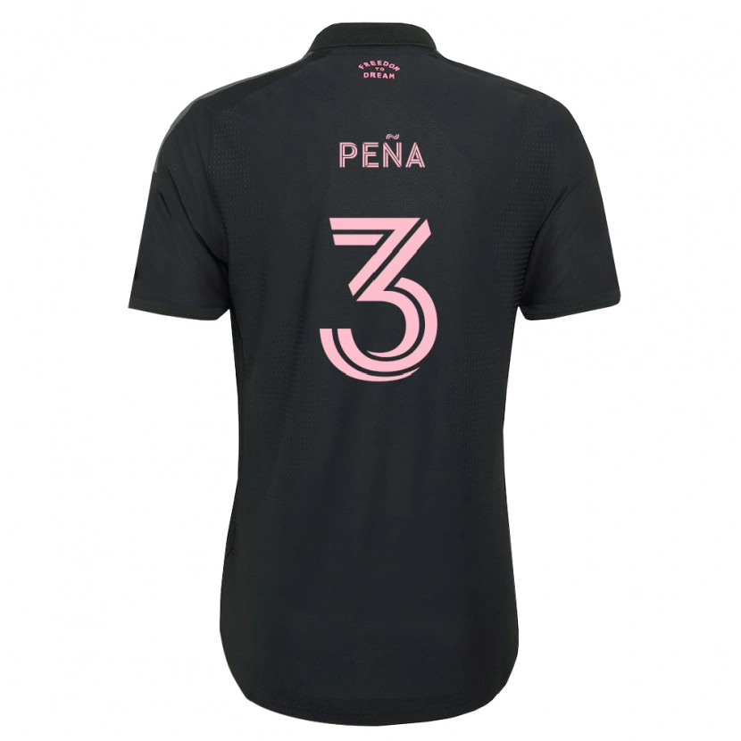 Danxen Kinder Luciano Pena #3 Pink Schwarz Weiß Auswärtstrikot Trikot 2026/27 T-Shirt Österreich