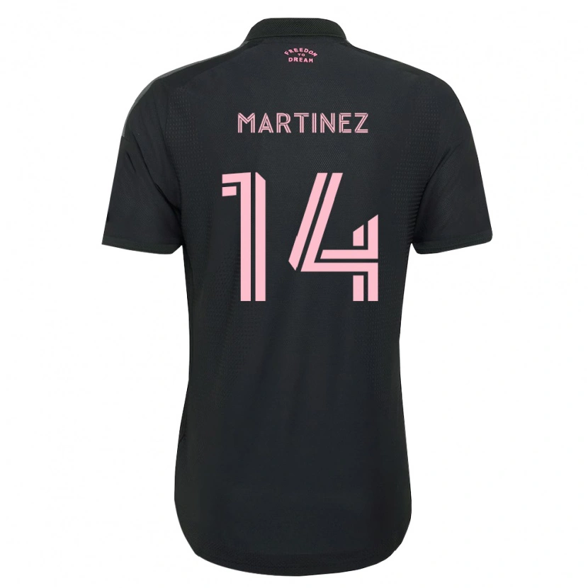 Danxen Kinder David Martinez #14 Pink Schwarz Weiß Auswärtstrikot Trikot 2026/27 T-Shirt Österreich