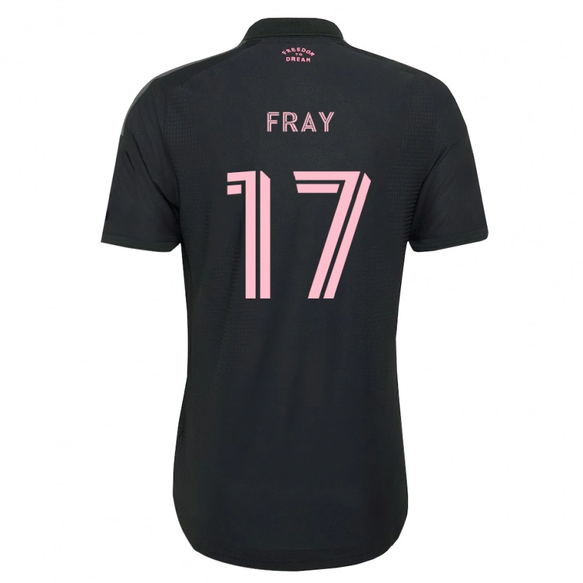 Danxen Kinder Ian Fray #17 Pink Schwarz Weiß Auswärtstrikot Trikot 2026/27 T-Shirt Österreich