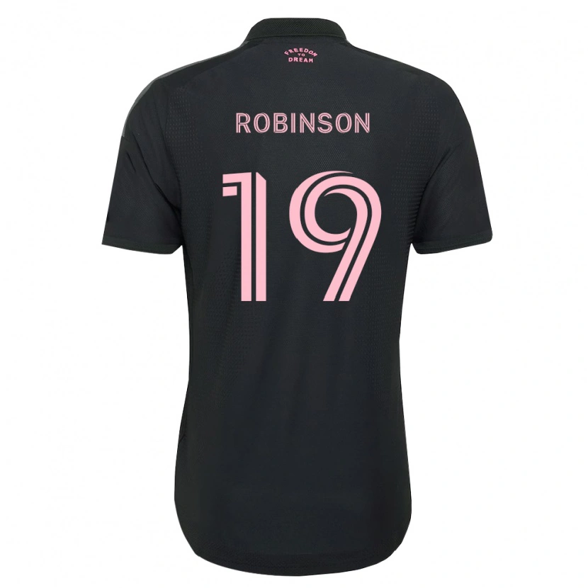 Danxen Kinder Robbie Robinson #19 Pink Schwarz Weiß Auswärtstrikot Trikot 2026/27 T-Shirt Österreich