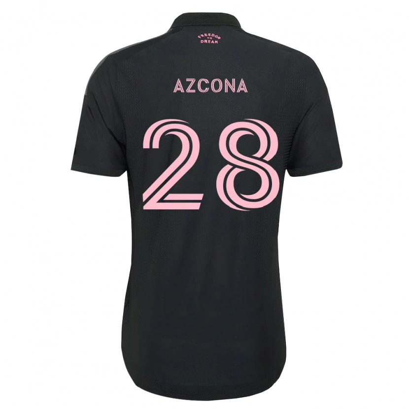 Danxen Kinder Edison Azcona #28 Pink Schwarz Weiß Auswärtstrikot Trikot 2026/27 T-Shirt Österreich