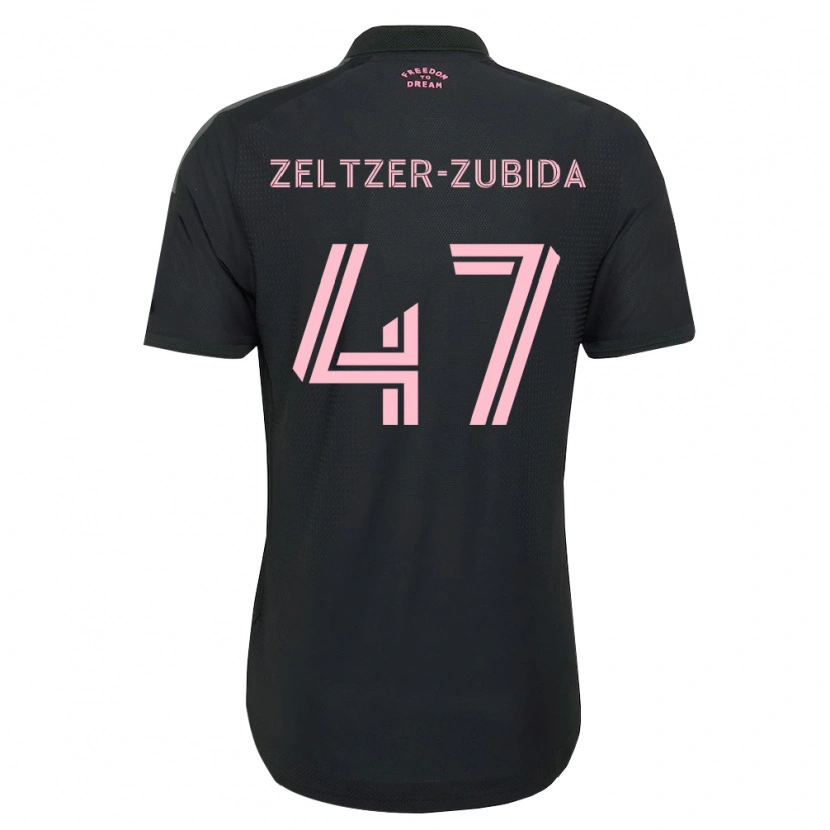 Danxen Kinder Idoh Zeltzer-Zubida #47 Pink Schwarz Weiß Auswärtstrikot Trikot 2026/27 T-Shirt Österreich