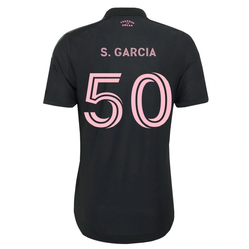 Danxen Kinder Santiago Garcia #50 Pink Schwarz Weiß Auswärtstrikot Trikot 2026/27 T-Shirt Österreich