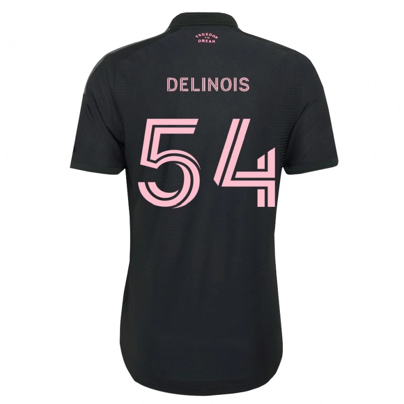Danxen Kinder Lovend's Delinois #54 Pink Schwarz Weiß Auswärtstrikot Trikot 2026/27 T-Shirt Österreich
