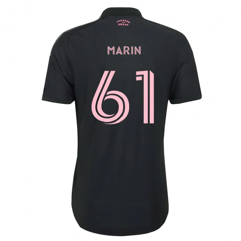 Danxen Kinder Matias Marin #61 Pink Schwarz Weiß Auswärtstrikot Trikot 2026/27 T-Shirt Österreich