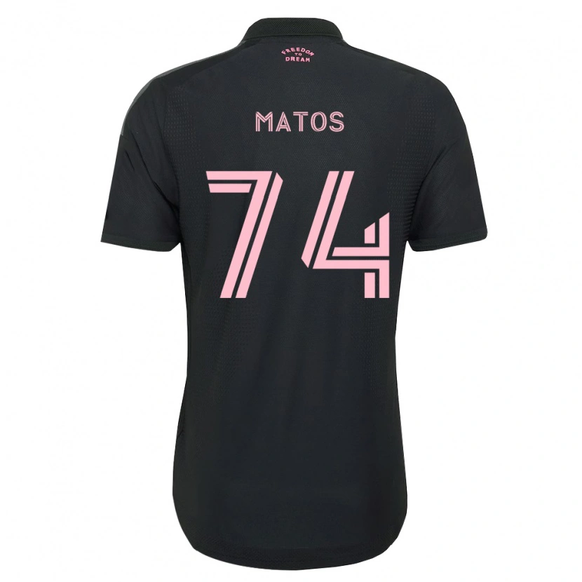 Danxen Kinder Diego Matos #74 Pink Schwarz Weiß Auswärtstrikot Trikot 2026/27 T-Shirt Österreich